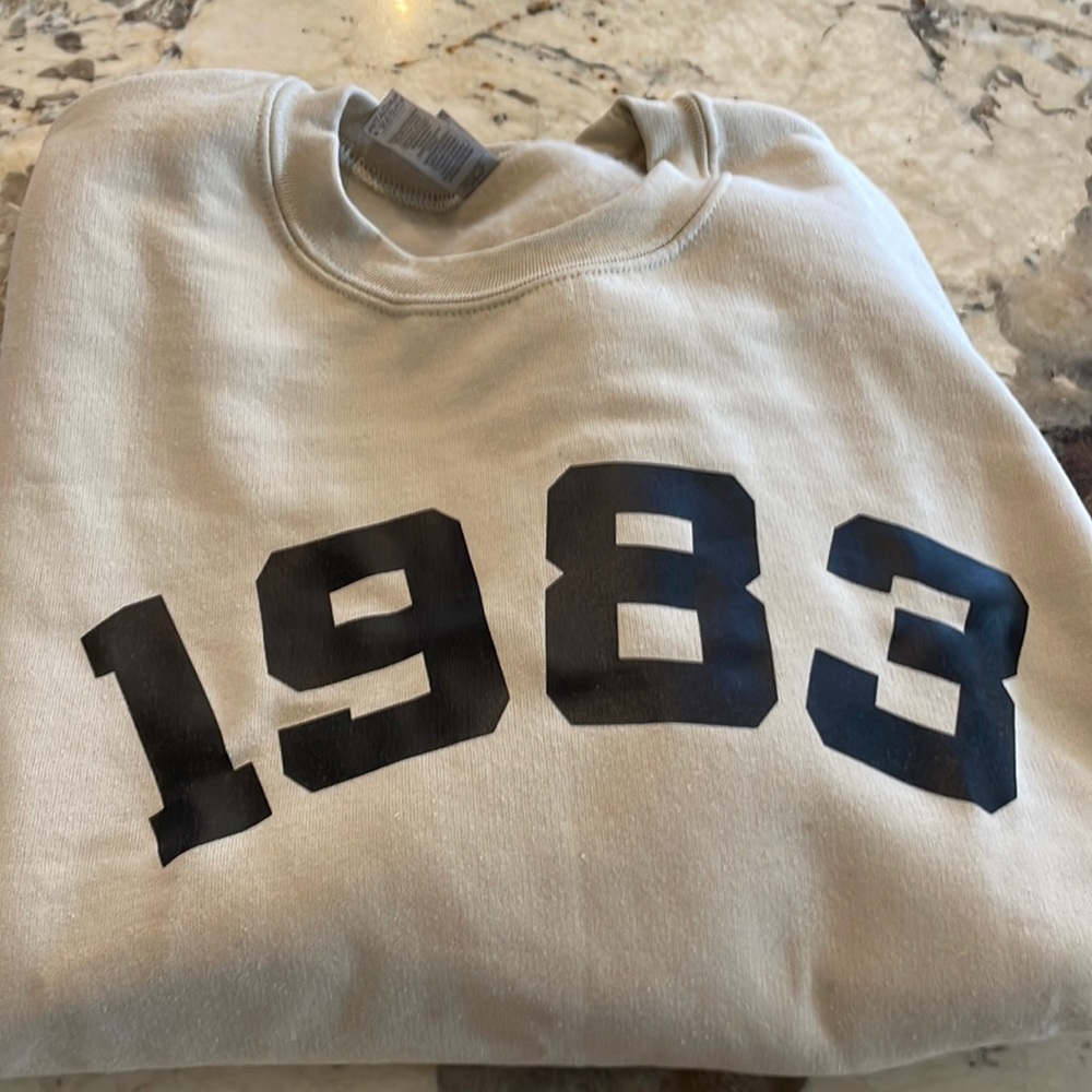 Brand new M women 1983 sweatshirt